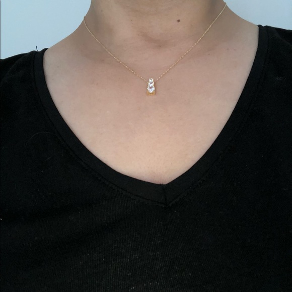 GIANI BERNINI CUBic Zirconia NECKLACE. - Picture 6 of 6